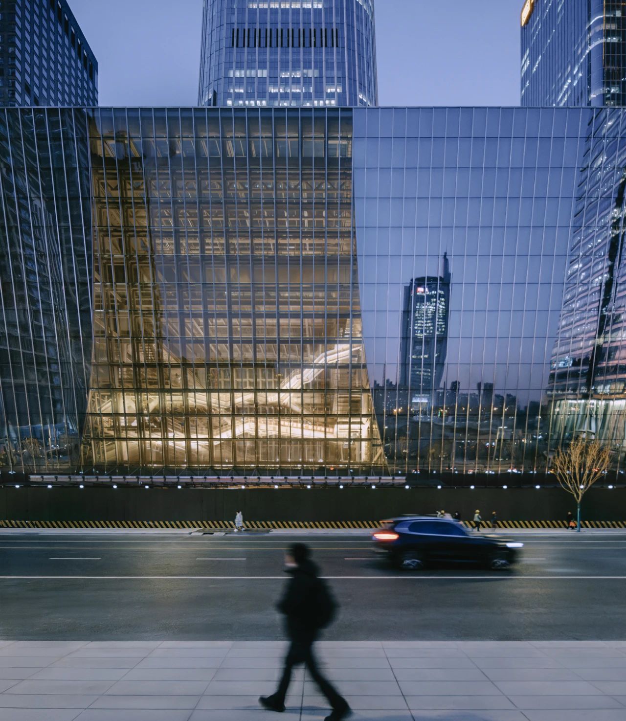 北京CBD文化中心：容器 • 镜面 • 舞台