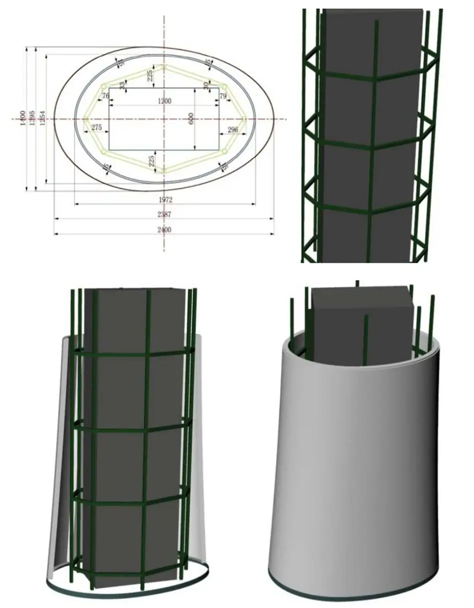 15米高的异型无缝金属柱如何施工？