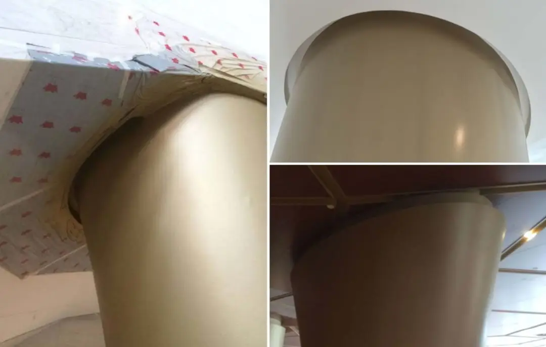 15米高的异型无缝金属柱如何施工？