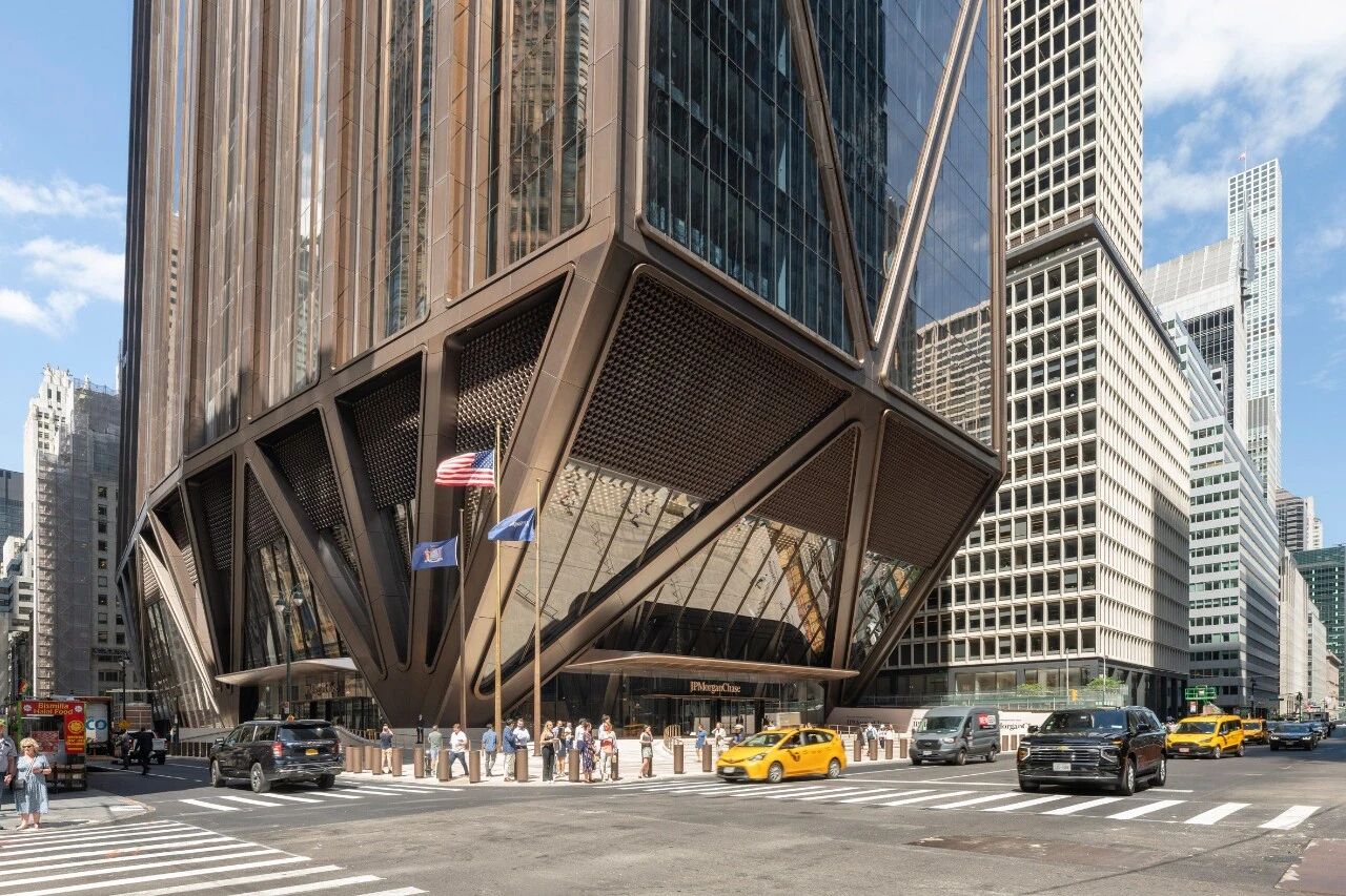 摩根大通新总部：结构、城市与美学的三重对话