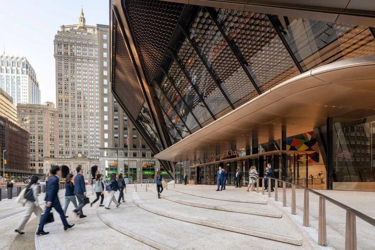 摩根大通新总部：结构、城市与美学的三重对话