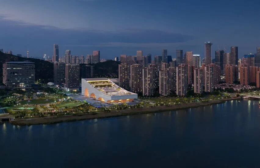 建筑欣赏：珠海横琴文化中心