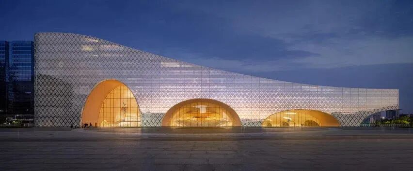 建筑欣赏：珠海横琴文化中心