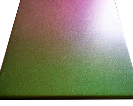 Magic chameleon aluminum veneer